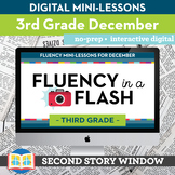 Reading Fluency in a Flash 3rd Grade December • Digital Fl