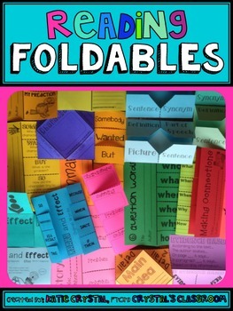 Preview of Reading Foldables Pack