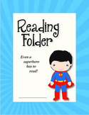 Reading Folder - Superman & Wonder Woman