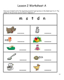 Reading For Kids Phonics Program Lesson 2 (/d/ & /n/) Packet