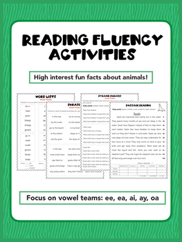 Preview of Reading Fluency Intervention with Vowel Teams