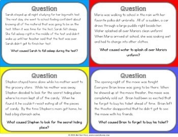 Reading Prehension Passages & Questions Inference
