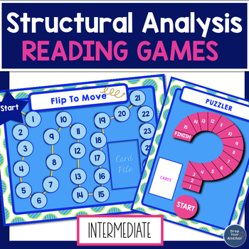 Preview of Reading games  Structural Analysis