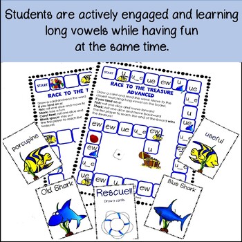 reading games long u words advanced by teachers planet tpt