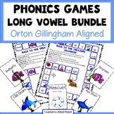 Long Vowel Bundle - Reading/Phonics Games/Activities - Sci