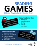 Reading Games for High School and Middle School