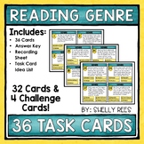 Reading Genre Activities and Task Cards