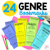 Comprehension Bookmarks for Reading Genres