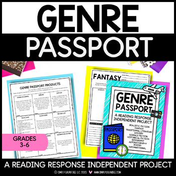 Preview of Reading Genre Passport: A Reading Response Project