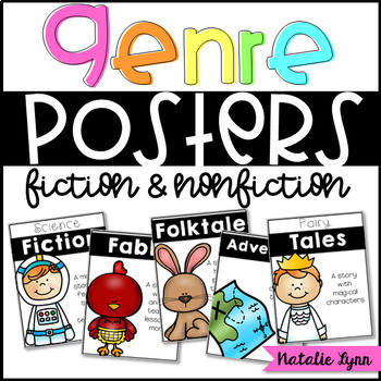 Preview of Reading Genre Posters