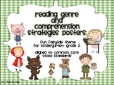 Reading Genre and Reading Comprehension Posters CCSS