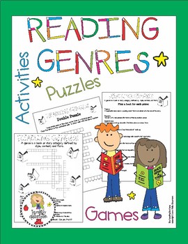 Preview of Reading Genres Activities and Games