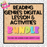 Reading Genres Lesson and Activities Bundle