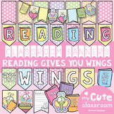 Reading Gives You Wings Classroom Banner Set