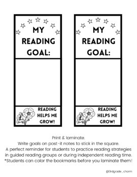 Book markers in color and black & white