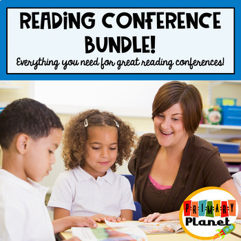 Preview of Reading Goal Setting - Reading Conferences - BUNDLE