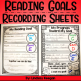 Reading Goals Recording Sheets FREE!