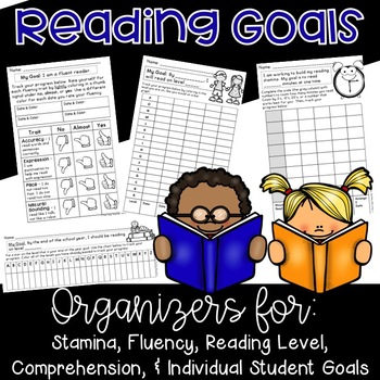Preview of Reading Goals: Fluency, Stamina, Level, Comprehension, Individual Needs