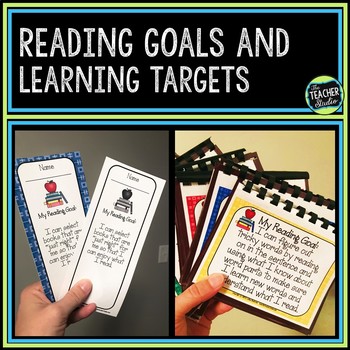 Preview of Reading Goals:  Reading Learning Targets for Focused Instruction