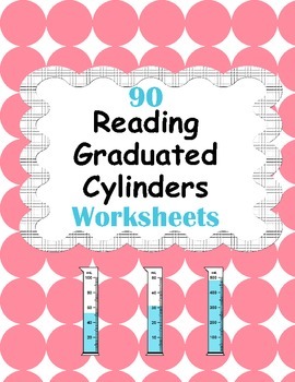Preview of Reading Graduated Cylinders Worksheets