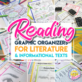 Reading Graphic Organizers Activity Bundle: Literature and