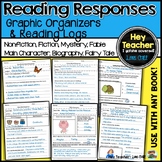 Reading Graphic Organizers, Reading Logs, and Book Responses