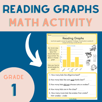 Preview of Reading Graphs | Printable Math Activity