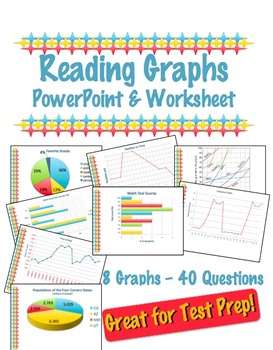 Preview of Reading Graphs - Science & Math Test Prep