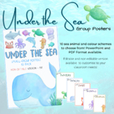 Reading Group Posters | Under the Sea