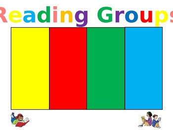kindergarten reading group
