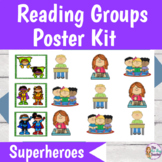 Guided Reading Rotation Poster Kit and Center Labels