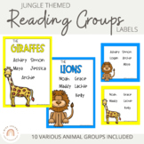 Reading Groups - Posters & Labels | Jungle Animals