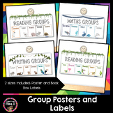 Reading Groups Posters and Labels | Animal Group Posters