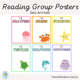 Reading Groups- Posters and Labels | Sea Animals