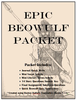 Reading Guide for Burton Raffel s translation of Beowulf TPT