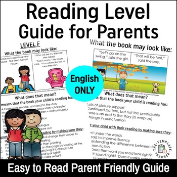 Preview of Reading Guides and Handbook for Parent Teacher Conferences ENGLISH EDITION