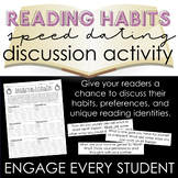 Reading Habits, Interests, & Identities & Speed Discussion