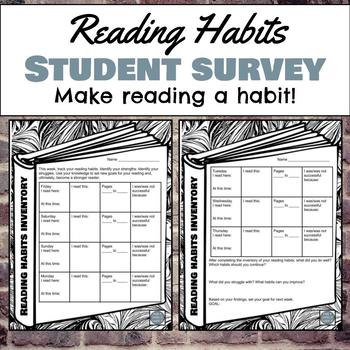 Preview of Reading Habits Inventory