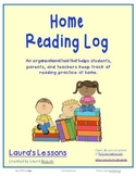 FREE Home Reading Log Form for Grades 1, 2, 3