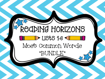 Preview of Reading Horizons Chapter 1 MCW SlideShow BUNDLE