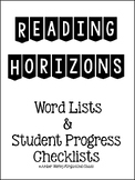 Reading Horizons Most Common Word Lists/Running Records/St