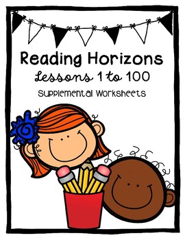 Preview of Reading Horizons Spiral Review/No-Prep Worksheets for Lessons 1-100