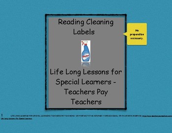 Life Long Lessons for Special Learners Teaching Resources | Teachers