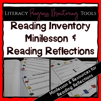 Preview of Reading Identity Minilesson  ||  Reading Inventory and Reading Reflections