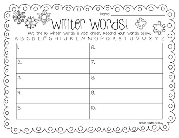 Reading In A Winter Wonderland! by Kindergarten Smiles - Caitlin Clabby