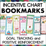 Reading Incentive Chart Bookmarks Sticker Chart Reward Tracker