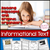 Informational Text Passages - Graphic Organizers and Nonfi