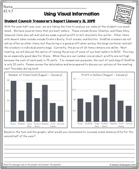 reading informational text worksheets activities 4th grade common core