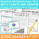 Reading Informational Text with Charts and Graphs Activiti