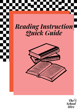 Preview of Reading Instruction Quick Guide for Teachers